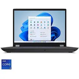Ноутбук Lenovo ThinkPad P16 Gen 2 з процесором Intel® Core™ i9-13980HX pana la 4.0GHz, 16" WQUXGA, IPS, 64GB DDR5 RAM, 2TB SSD, NVIDIA® RTX 4000 12GB GDDR6, Windows® 11