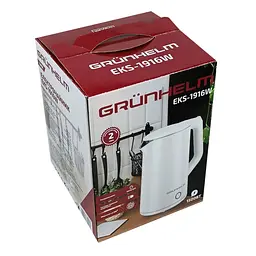 Електрочайник Grunhelm EKS 1916W 1.8 л білий (137517) - мініатюра 5