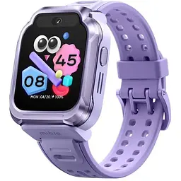 Дитячий годинник-телефон Mibro S1, 1.68", 360x390, GPS, 8MP+5MP, 900мА·рік, 2АТM, лавандовий