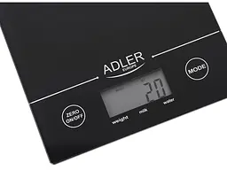 Ваги кухонні Adler AD 3138 black - мініатюра 3