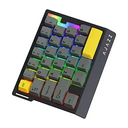 Ігрова дротова магнітна клавіатура Ajazz AK029 / Ice Island Switch / Black - мініатюра 2