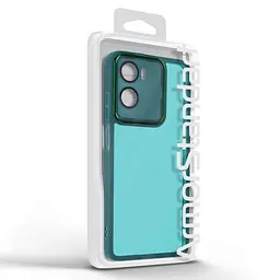 Защитный чехол для Motorola G05/E15, Shade, зеленый, TPU+PC, матовый, защита всего корпуса, панель-накладка, противоударный, с высокими бортами, амортизирует удары при падениях, ArmorStandart (ARM87418) - мініатюра 3