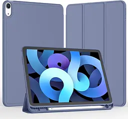 Чохол-книжка CDK для Apple iPad Air 11" M3 2025 Еко-шкіра силікон Smart Case cлот стилус (015026) lavender - мініатюра 2