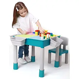 Дитячий ігровий стіл Microlab Toys для конструкторів (GT-16)  - мініатюра 2