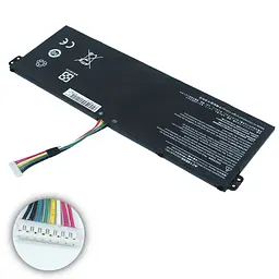 Акумулятор Acer AC14B8K (Aspire E5-771, ES1-511, V3-371 series) 15.2V 2200 mAh, Black - мініатюра 2