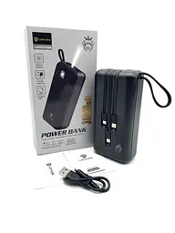 Портативне зарядне - додаткова батарея Lenyes PX368 30000mah (Реальна ємність) - мініатюра 2
