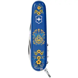 Ніж Victorinox Spartan Ukraine 91мм 12функ син Українські мотиви - мініатюра 3