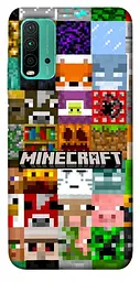 Чохол Demsky Minecraft collage для Xiaomi Redmi Note 9 4G / Redmi 9 Power / Redmi 9T