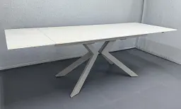 Стіл розкладний Prestol Монако 1600/2400x900x750 травертин - мініатюра 7