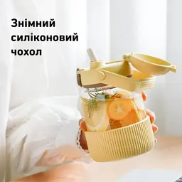 Пляшка для води Buydeem DG78 800 мл Mellow Yellow (DG78-MY) - мініатюра 5