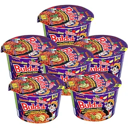 Локшина швидкого приготування Samyang Buldak Ramen Habanero Lime Bowl 110г - мініатюра 6