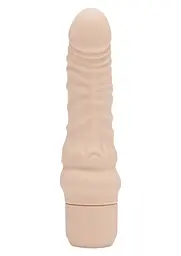 Вібратор Get Real Mini Classic G-spot 18.2 см (тілесний) - мініатюра 2