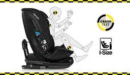 Автокрісло Lionelo Bastiaan RWF i-Size Black Carbon, чорне (LO-BASTIAAN RWF I-SIZE BLACK CARBON) - мініатюра 6