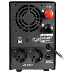 Пристрій безперебійного живлення Powercom INF-500 (INF-500 AP) - мініатюра 3