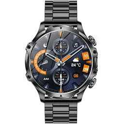 Смарт-годинник Uwatch Smart Turbo Power Steel 2 ремінці сріблястий (3255) - мініатюра 5
