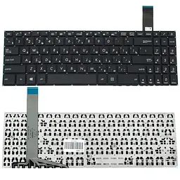 Клавіатура для ноутбука ASUS (X570 series) rus, black, без фрейма