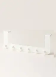 Вішалка IKEA біла, металева, для дверей 2 см