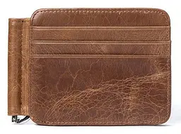 Затискач для купюр 14929 Vintage коричневий