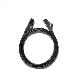 Патч корд Ugreen мережевий кабель 10 Гбіт \ Ethernet RJ45 Cat 7 плоский 0.5М Black (NW107) - мініатюра 5