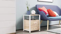Тумба універсальна Ferrum-decor Вів'єн 2/2 50x41x40 білий ДСП Дуб Сан-Марино 16мм (FRD-104162) - мініатюра 5