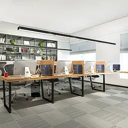 LED світильник Videx BN03 лінійний 30 Вт 0.6 м 5000 K 220 В чорний (VL-BN03-30065B) - мініатюра 15