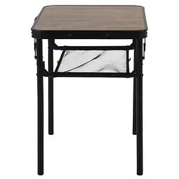 Складний стіл Bo-Camp Garland 60x45 cm Black/Wood look (1404195) - мініатюра 4
