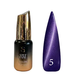 Гель-лак для нігтів Steffani Cat Eye MYSTIC, 9 мл , 05 Фіолетовий