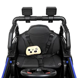 Дитячий електромобіль-джип Bambi M 4198EBLR-4 з музикою та світлом - мініатюра 7