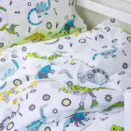 Комплект постільної білизни MirSon Kids Time 17-0576 Dinosaur robot дитячий - мініатюра 6