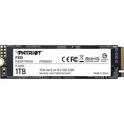 SSD накопичувач Patriot P300 1 TB (P300P1TBM28)