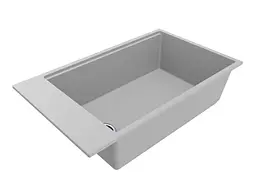 Кухонна мийка Miraggio Lagoon 760 white 0002090, Білий