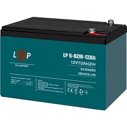 Акумулятор LogicPower AGM 6-DZM 12V (12V/12Ah/144Wh) (9172) [109286]