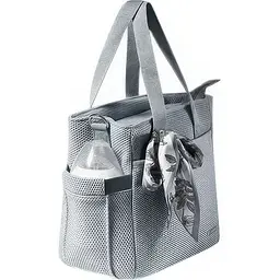 Сумка для мами BabyOno Carmen 30х15.5х26 см сіра (1571/03) - мініатюра 2