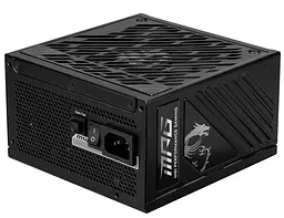 Блок живлення MSI MPG 1000W PCIE5 ATX 3.1 80+ Gold (MPG A1000GS PCIE5) - мініатюра 2