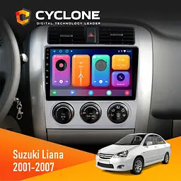 Штатна магнітола Suzuki Liana 2001-2007 Cyclone C9-001 2x32 CPL Cyclone (НФ-00006697)
