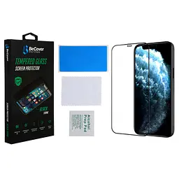 Скло захисне BeCover Apple iPhone 13 / 13 Pro Black (706663) - мініатюра 3