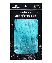 Шторка для фотозони PELICAN "Сатин" 1х2м блакитний "Сатин" #174
