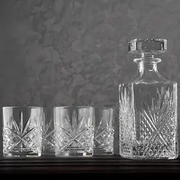 Набір для напоїв Elisey Crystal Chill скляний, графін 750мл та 6 склянок 320мл (9196-004) - мініатюра 5