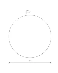 Настінний світильник Nowodvorski 7640 Ring Led L - мініатюра 2
