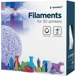 Пластик для 3D-принтера Gembird ABS, 1.75 мм, 1kg, white (3DP-ABS1.75-01-W) - мініатюра 4