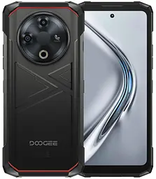 Смартфон Fire 6 6.56" 6/256ГБ, 2SIM, 10400мА•год, чорний (з тепловізором) Doogee teh0019236
