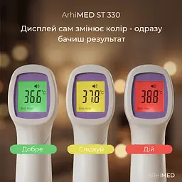Термометр безконтактний  ArhiMED EcoTherm ST330 - мініатюра 5