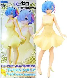 Фігурка Sega Життя в альтернативному світі з нуля Рем Re:Zero Rem Yellow Sapphire 23 см S RZ R YS - мініатюра 2