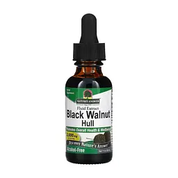 Травы Nature's Answer Черный орех, экстракт в каплях без спирта, 2000 мг, Black Walnut (NTA-00580)