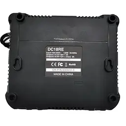 Пристрій для зарядки акумуляторів Makita LXT та CXT DC18RE (198720-9) - мініатюра 6