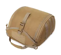 Тактична сумка для шолома Solve MOLLE 1000D, 6 л, кріплення на рюкзак, FAST/MICH/PASGT койот KT6007305