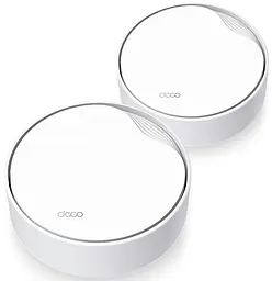 Система WiFi-Mesh Deco X50 AX3000, 1xGE LAN/WAN, 1x2,5GE LAN/WAN, 2мод, PoE TP-Link teh0017218 - мініатюра 2