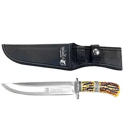 Ніж універсальний мисливський Columbia довжина 305мм 170х135мм x 320г у чохлі