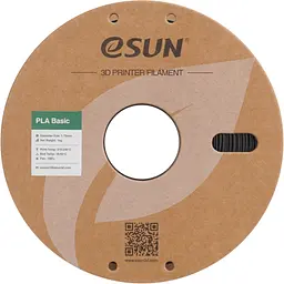 Пластик для 3D-принтера eSUN PLA BASIC 1,75mm 1kg BLACK (PLA-BASIC175B1P1) - мініатюра 2