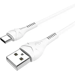 USB Cable Hoco X37 Cool Power Type-C White 1m - мініатюра 3